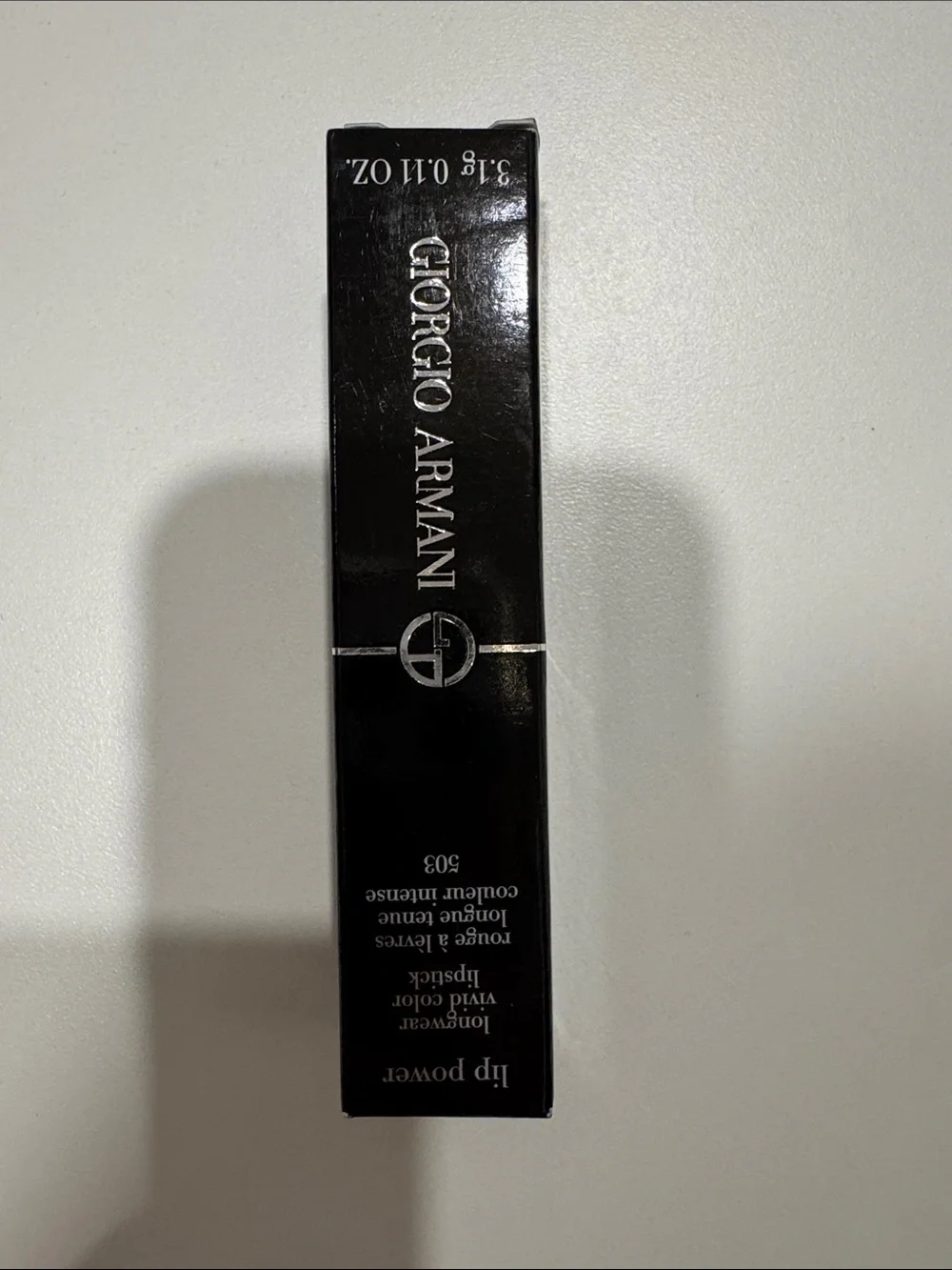 Giorgio Armani Lip Power Lipstick — 503 Eccentrico
